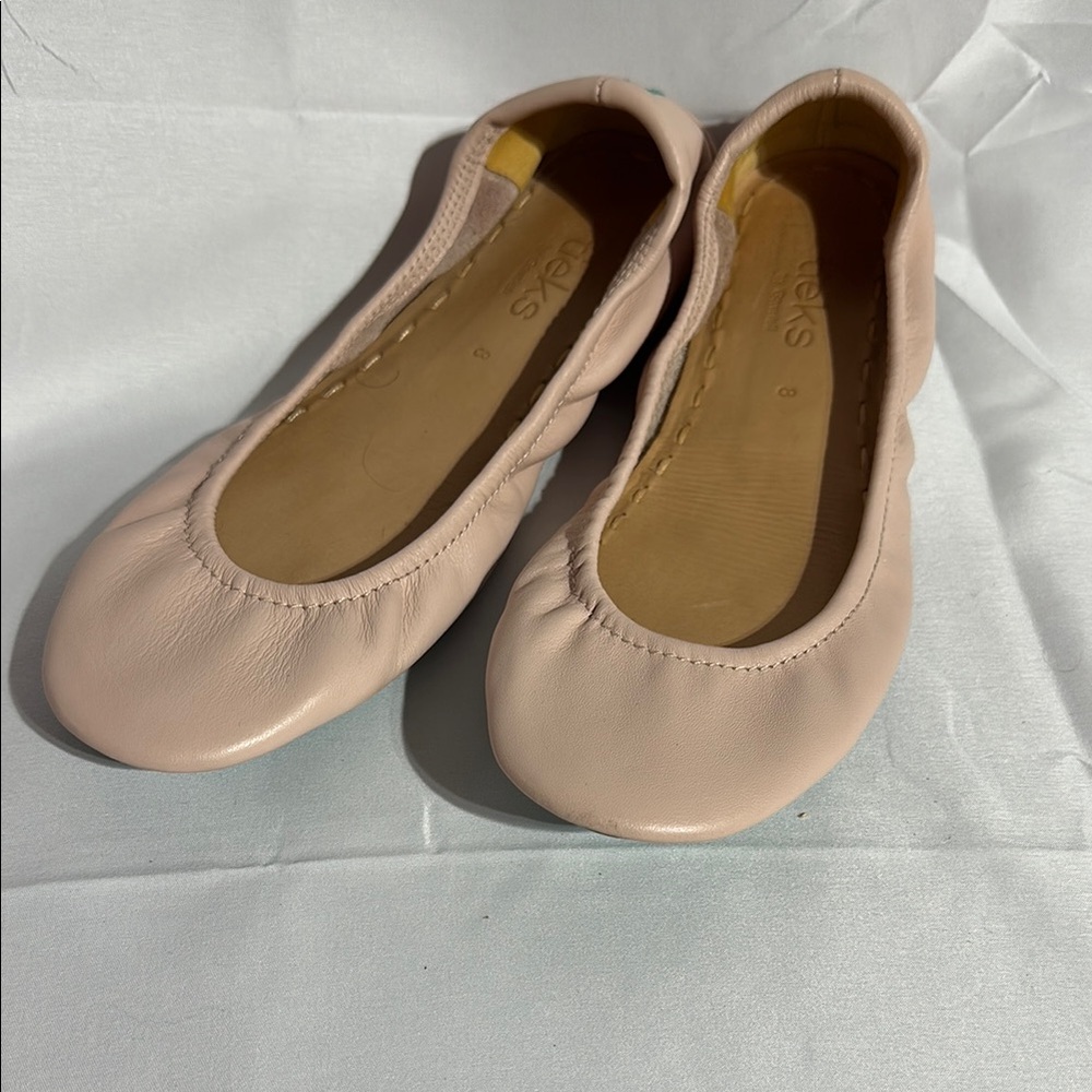 Tieks Women's Pink Ballet Flats